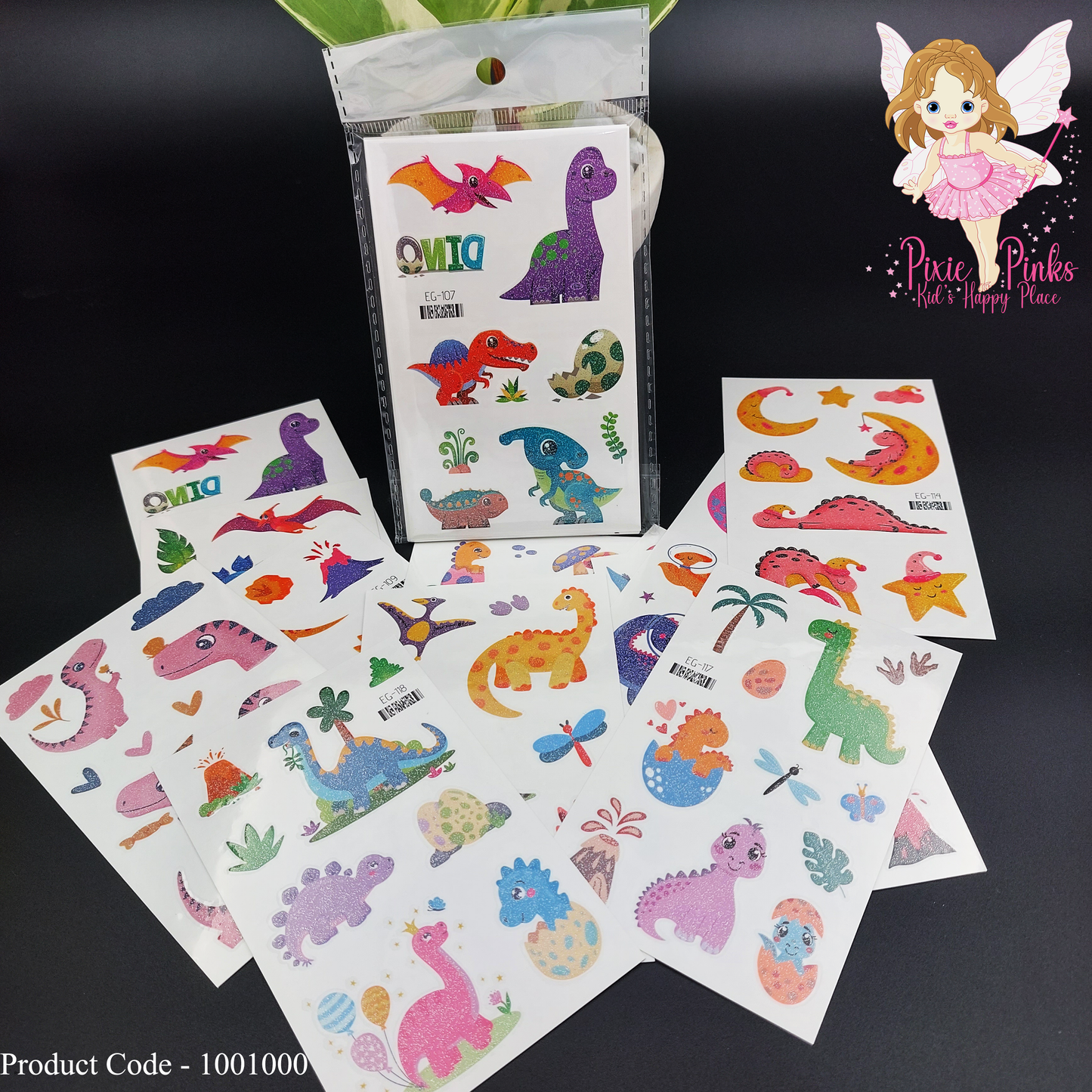 Tattoo sticker - dinosaur