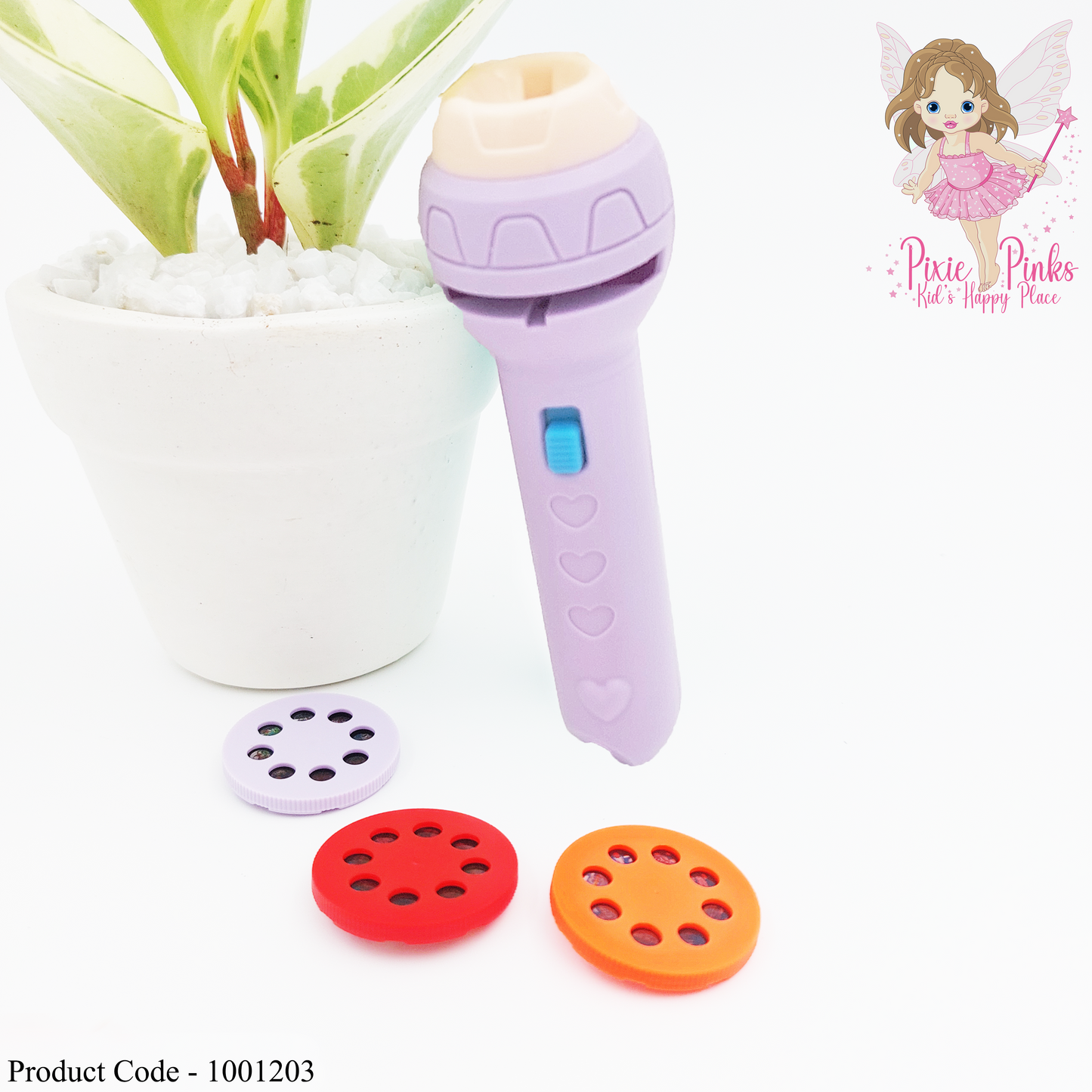 Kids Projector Torch - Purple
