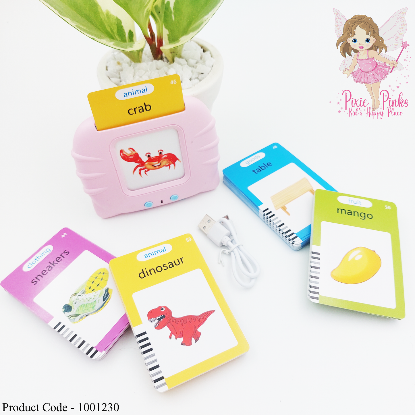 Flash Card Reader-Pink