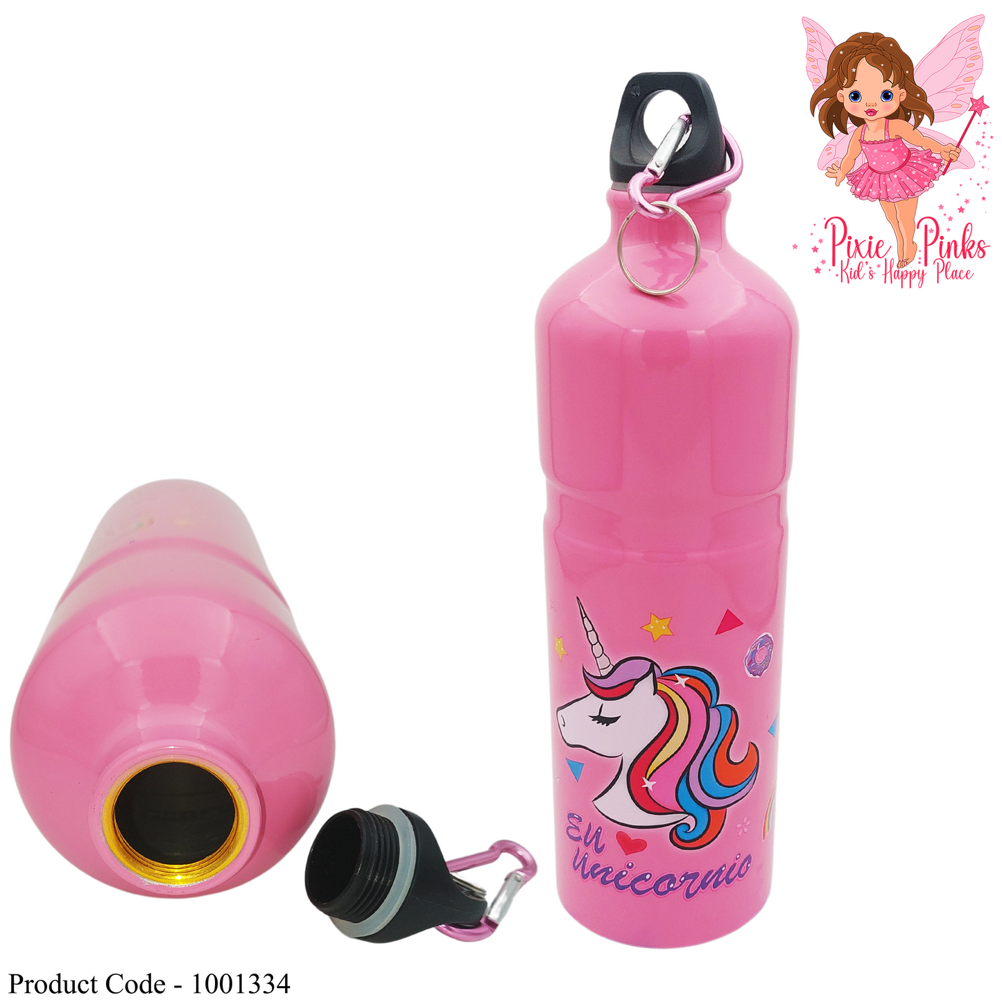 Unicorn Metal Water Bottle