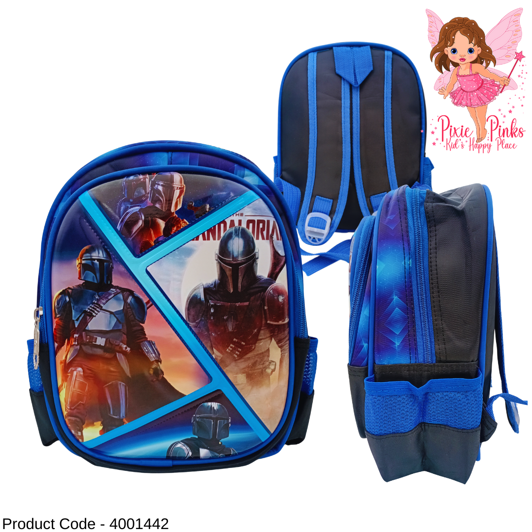 ✨ Mandalorian Kids Backpack – Cute & Durable School Bag for Nursery Boys ✨