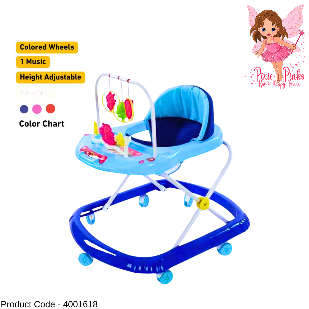 π Baby Walker with Play Tray & Activity Toys β Safe Learning Cart for Baby Boys πΆβ¨