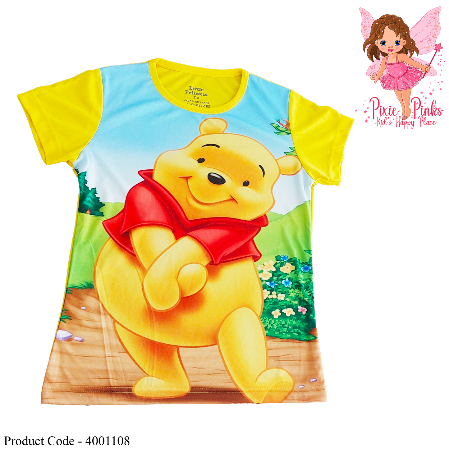 Pixie Pinks Winnie the Pooh Kids' T-Shirt