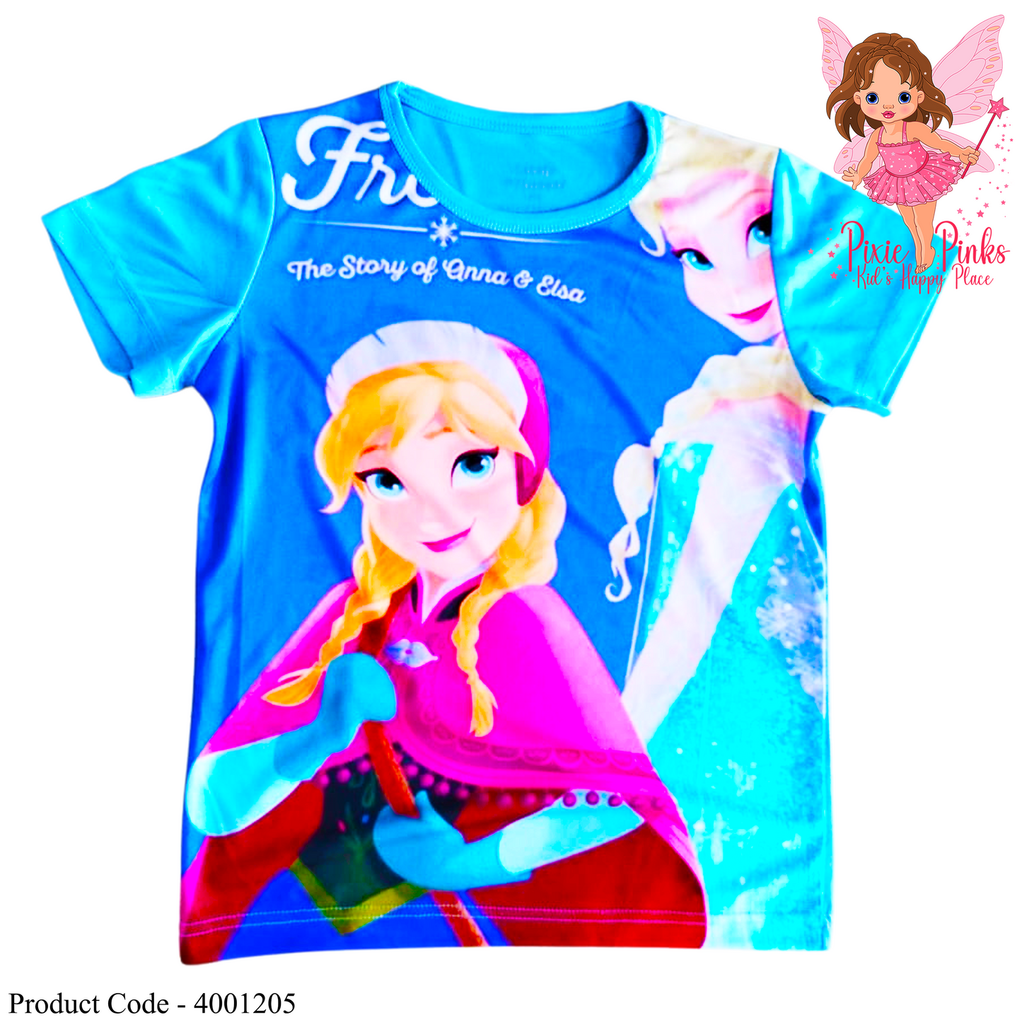 Frozen Blue Kids T shirt