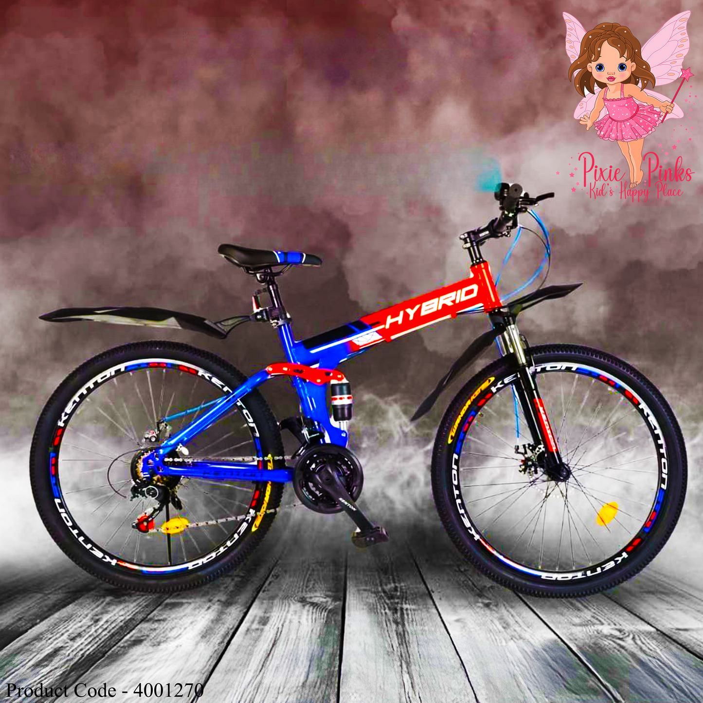 Hybrid Kenton PixiePinks 18 Speed Mountain Bicycle - 26”