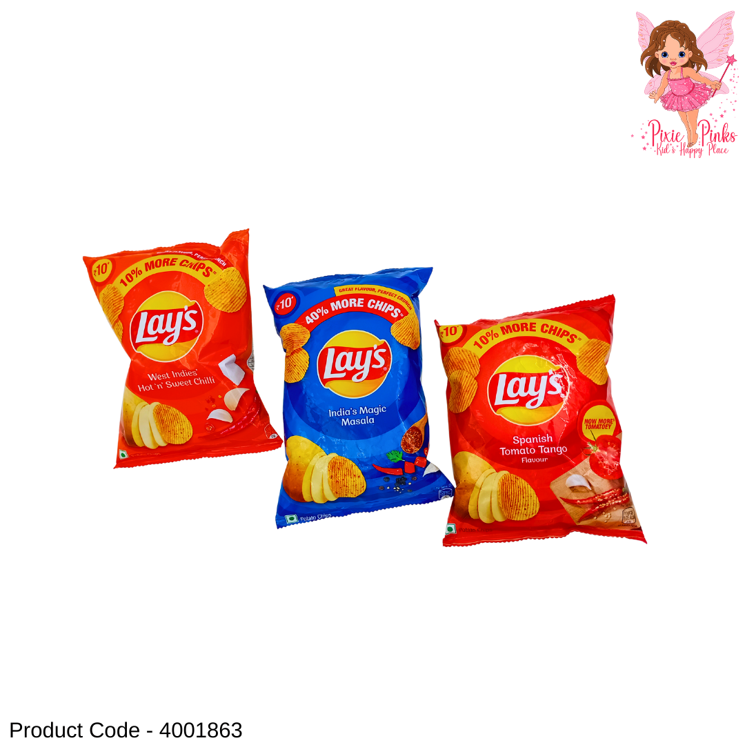 Lays Potato Chips 28g – Crispy, Crunchy & Flavor-Packed Snack Pack