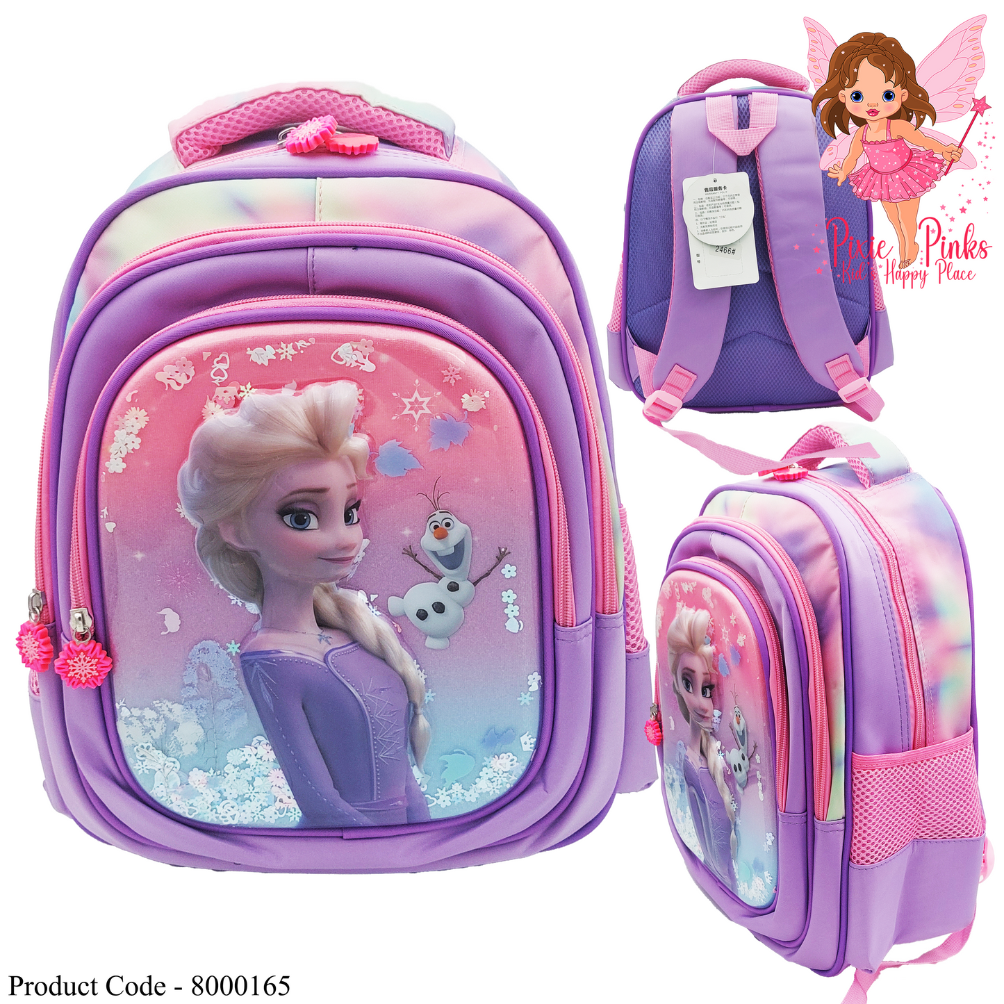Magical Frozen Adventures Kids Backpack - Grade 1 - 5