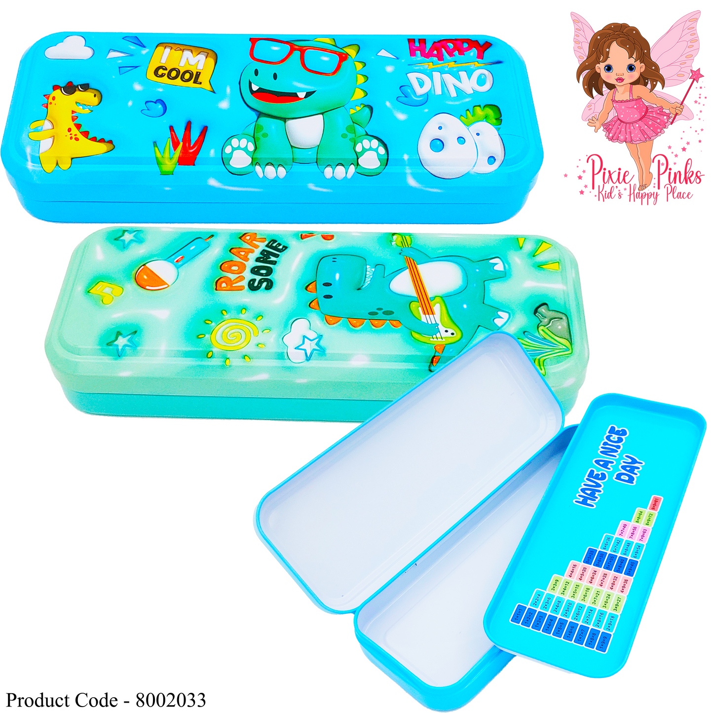 Roar Some Steel Pencil Box