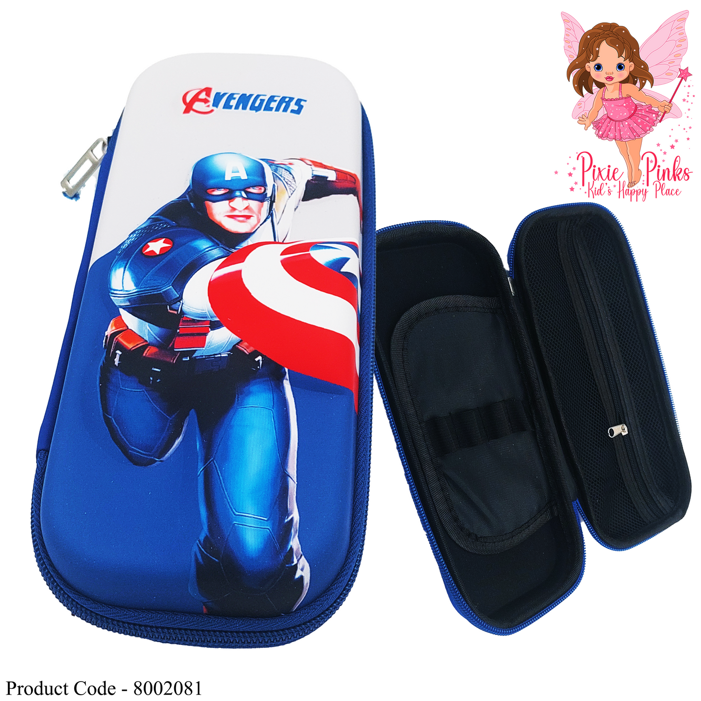 Captain America Shield Hero Pencil Case