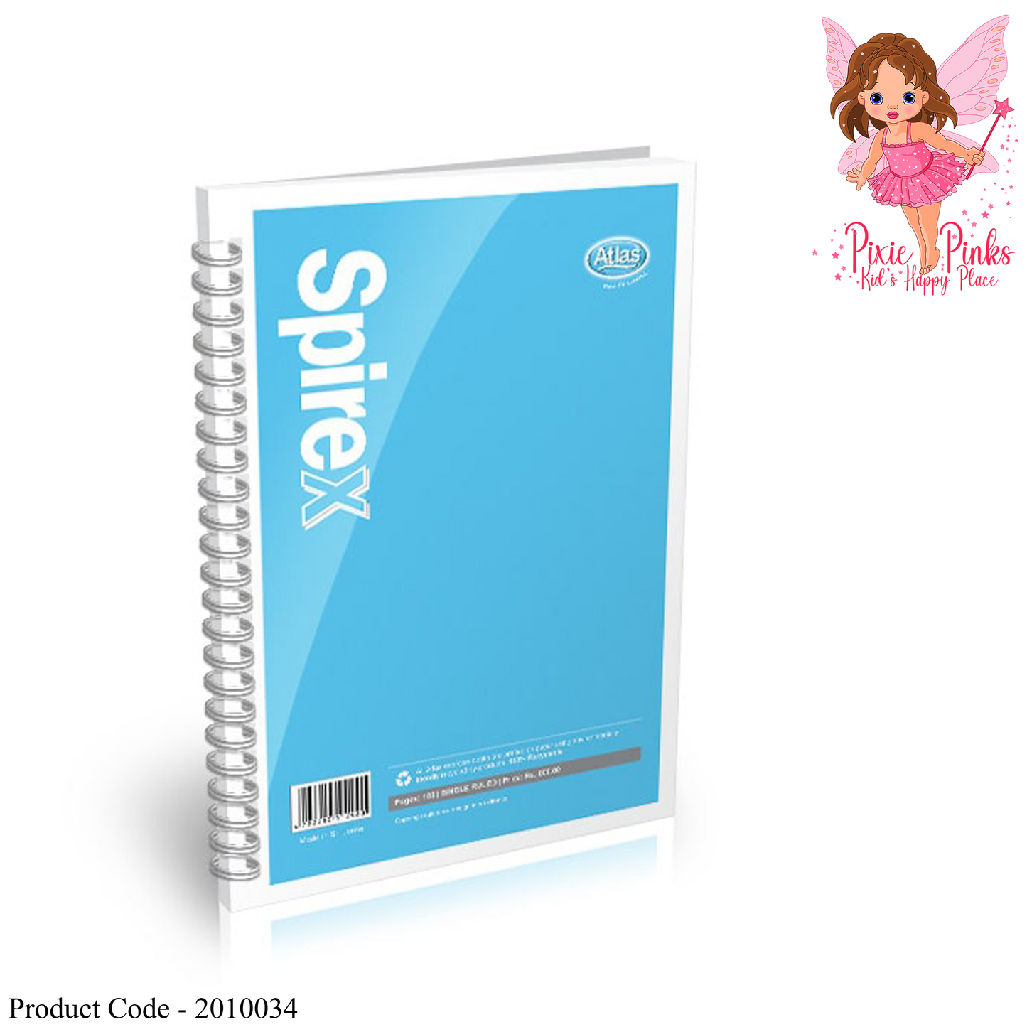 Atlas A5 Spiral Notebook 100PGS