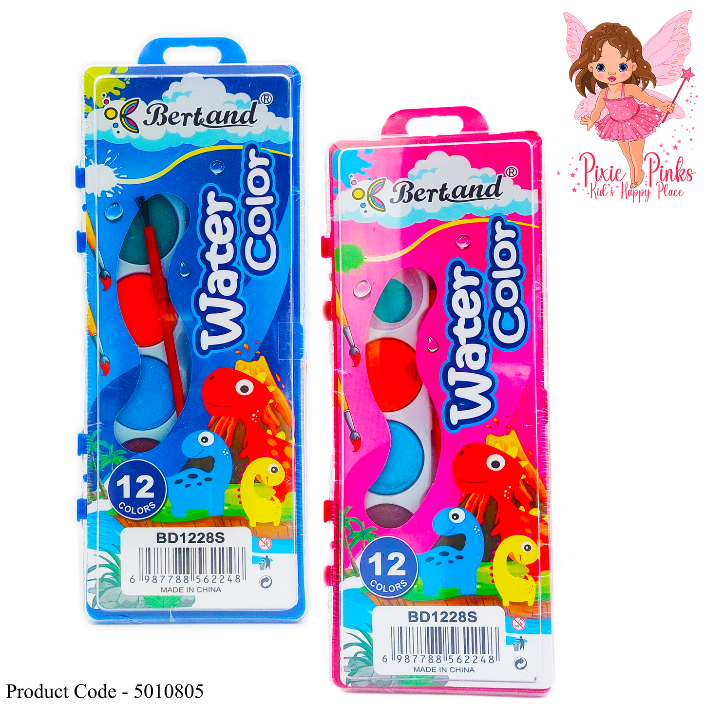 Bertand Set of 12 Water Colors