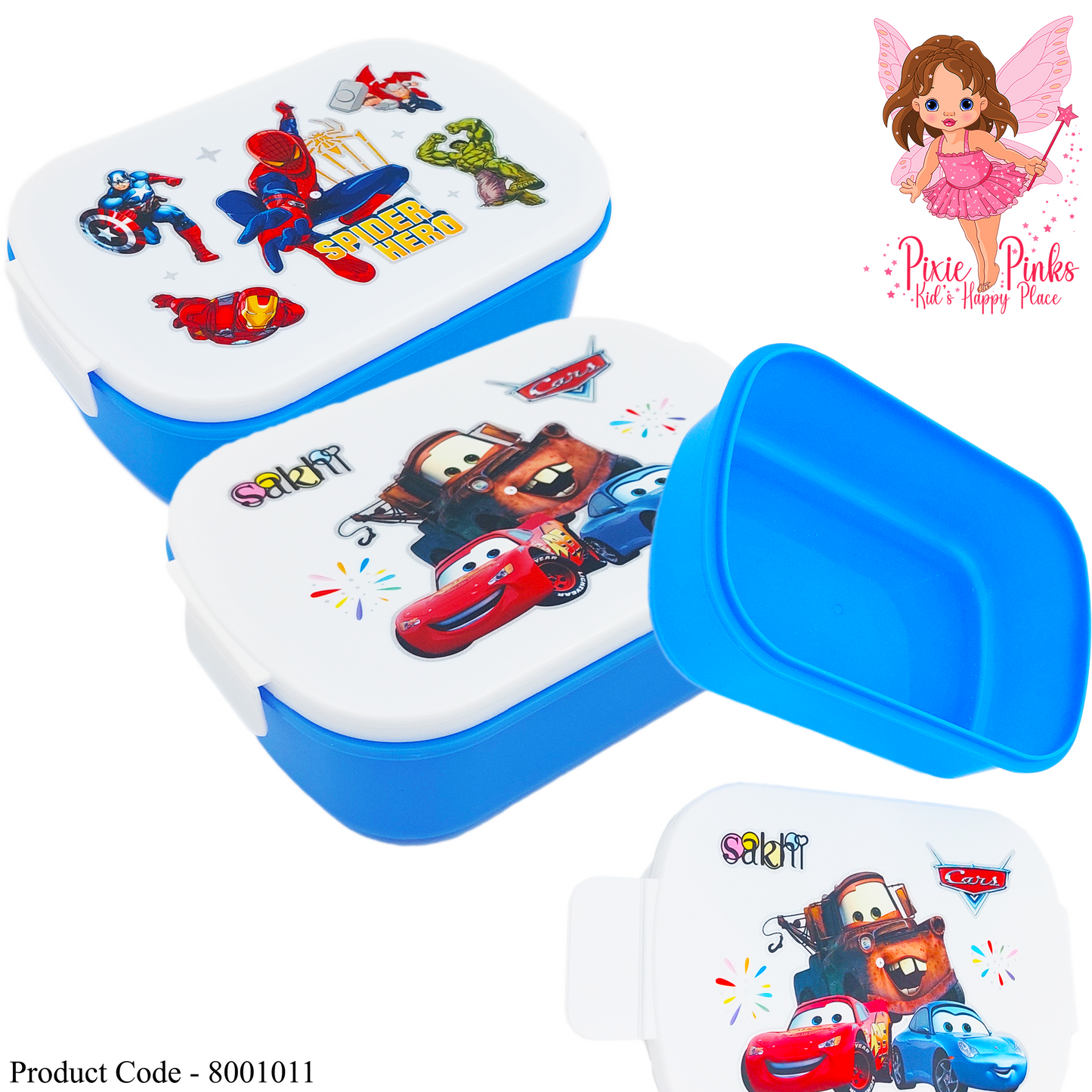Blue & White Meal Box