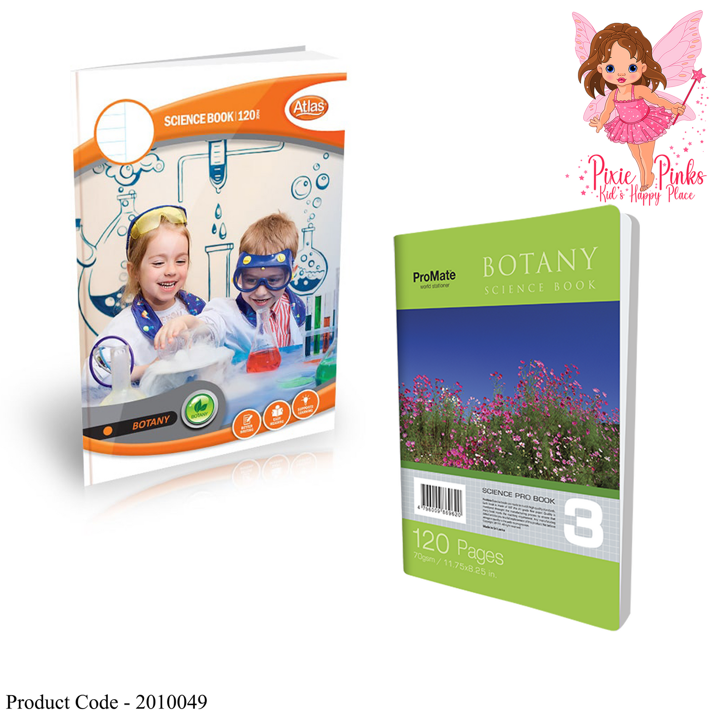 A4 / CR Science Book Botany 120Pgs