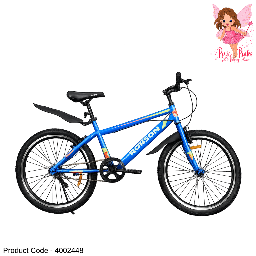Ronson Blue MTB 24 & 26 Inch Kids Bicycle โ Non-Geared Mountain Bike with Alloy Double Wall Rims