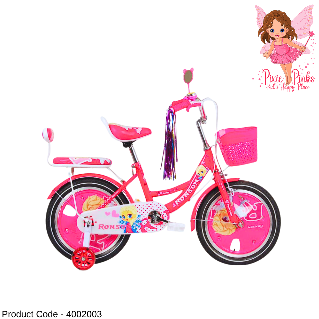 Pixie Pinks Ronson Barby Kids' Bicycle – 16-Inch Wheels