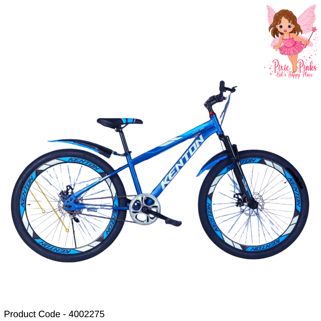 26" Cruiser Bicycle with Dual Disc Brakes – Single Speed, Front Suspension Comfort Bike