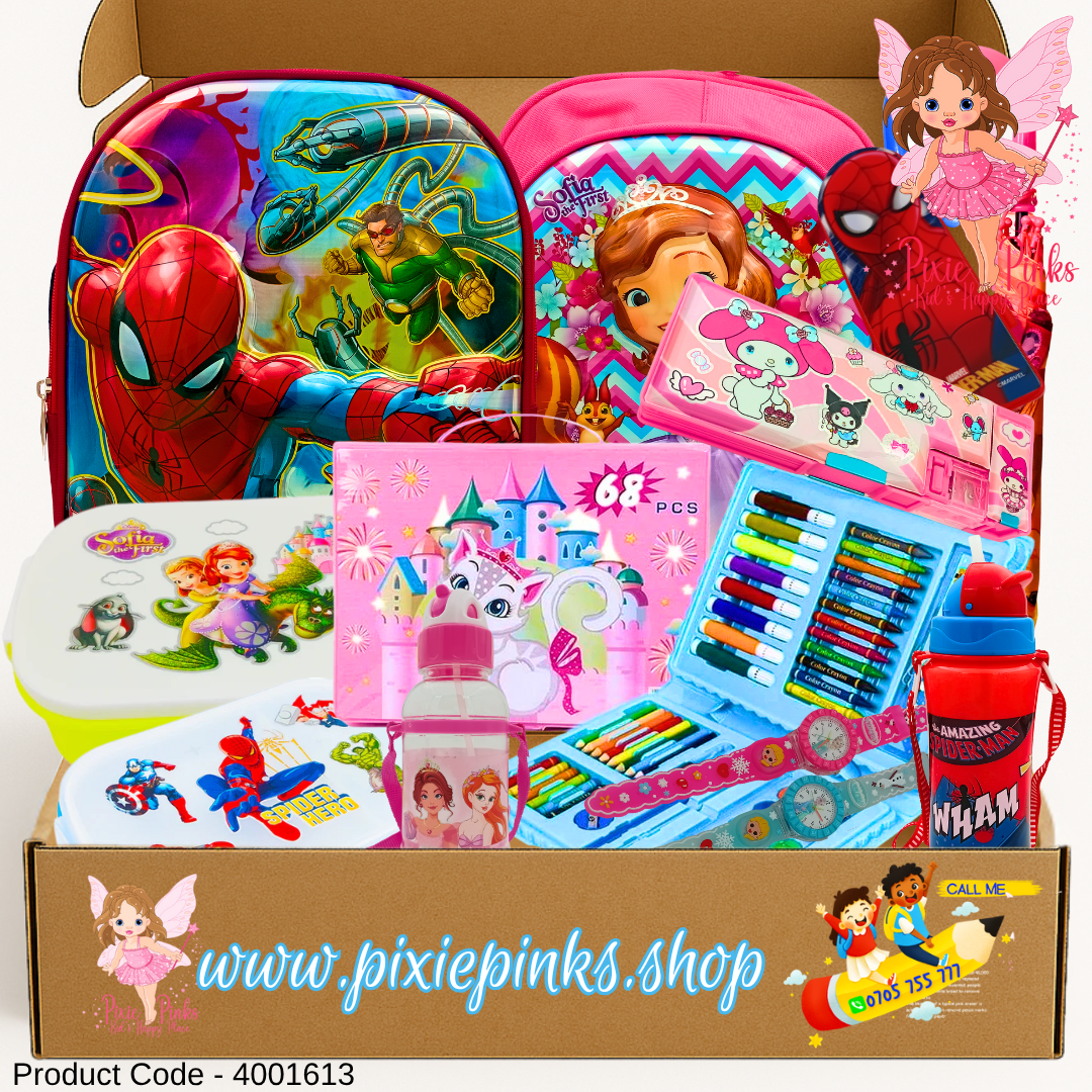 PixiePinks Deluxe Back-to-School Gift Pack – For Boys & Girls