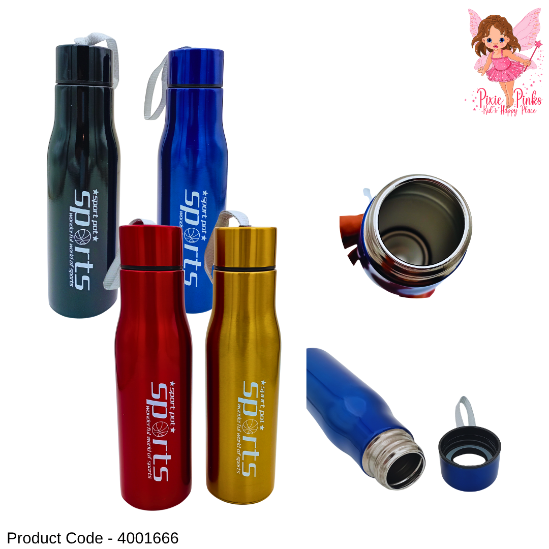 550ml Stainless Steel Sports Water Bottle – Durable & Leak-Proof Hydration for Kids & Adults