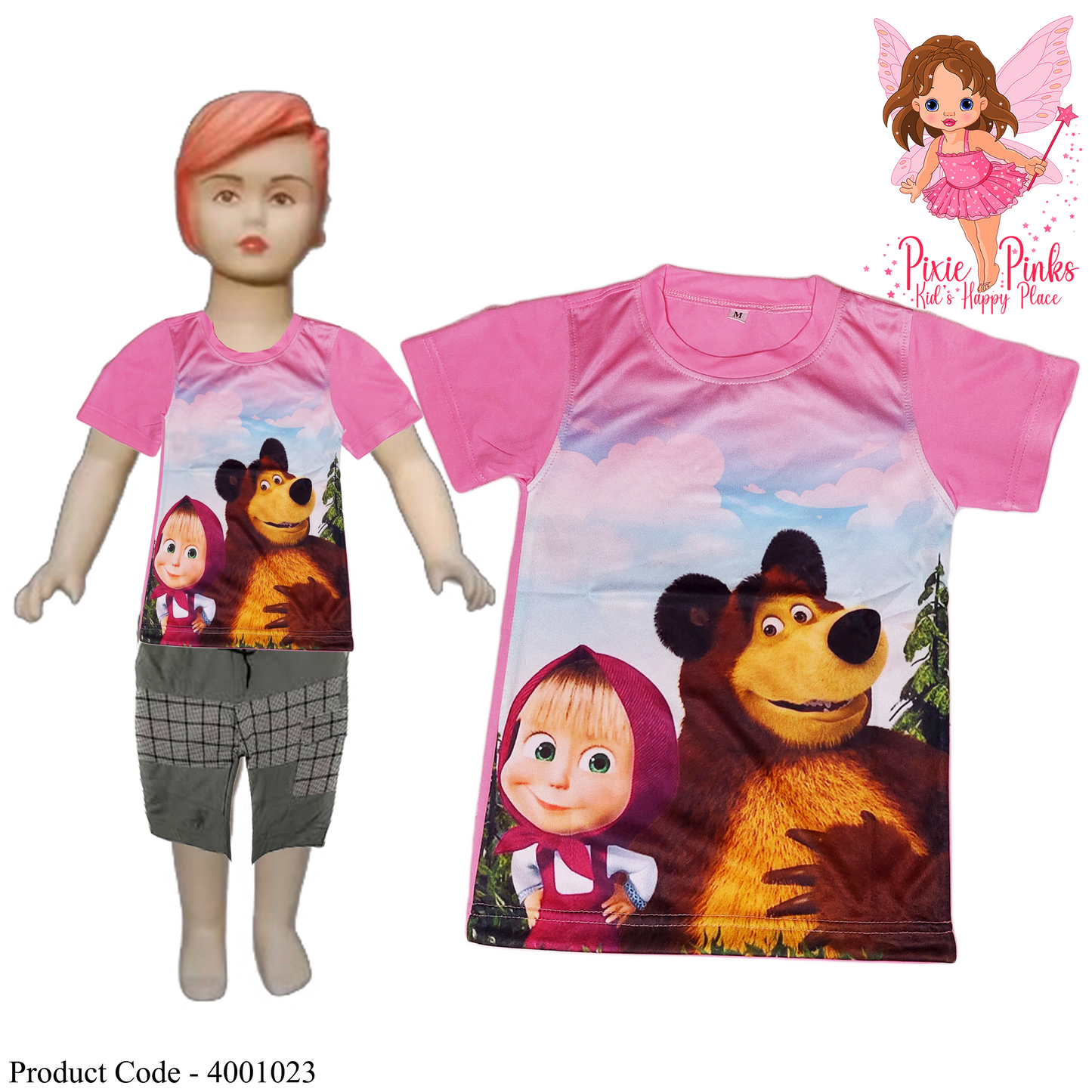 Marsha & Bear Kids T Shirt