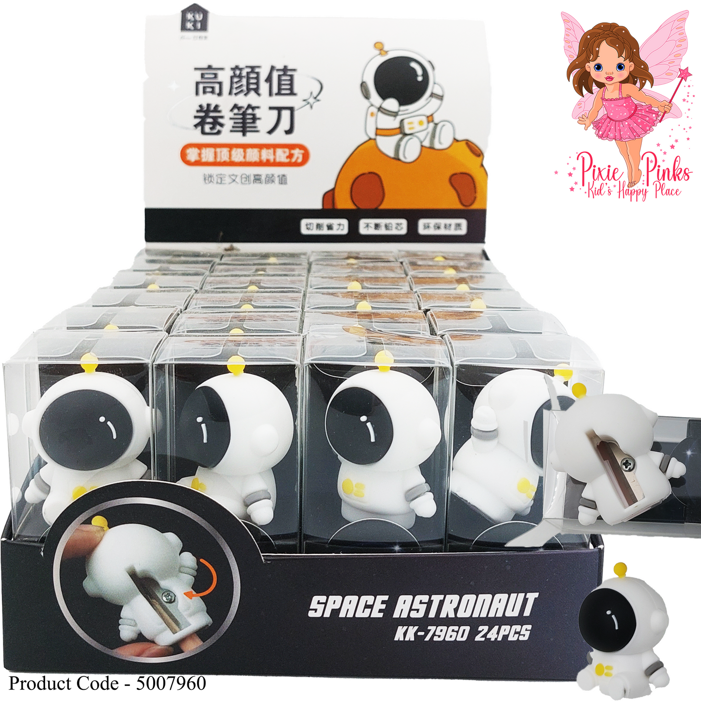 Roaming interstellar pencil sharpener