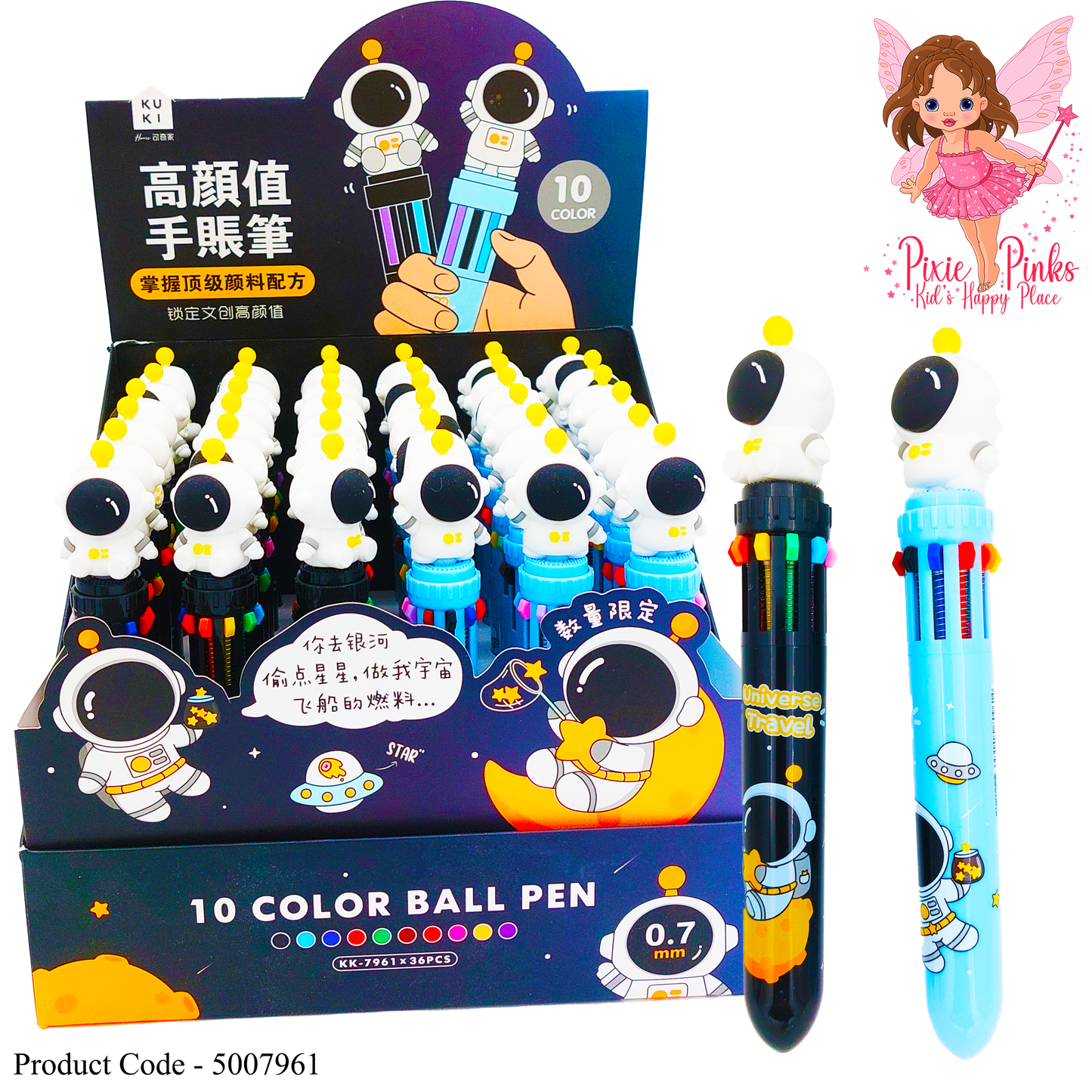 Space Ten Color Ballpoint Pen