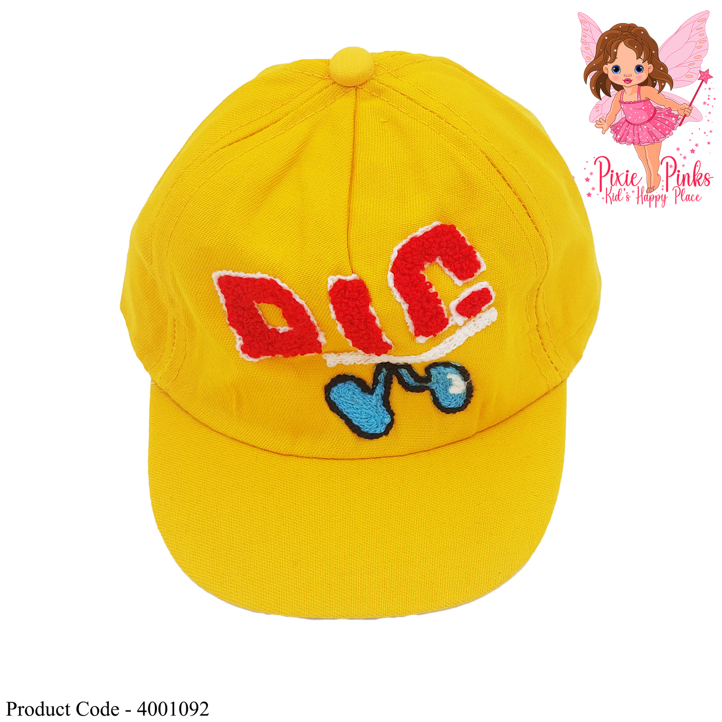 Yellow Cute Kids Cap