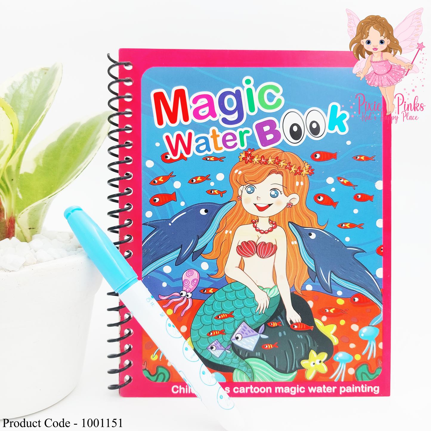 Magical Kids Water Book - Mermaid
