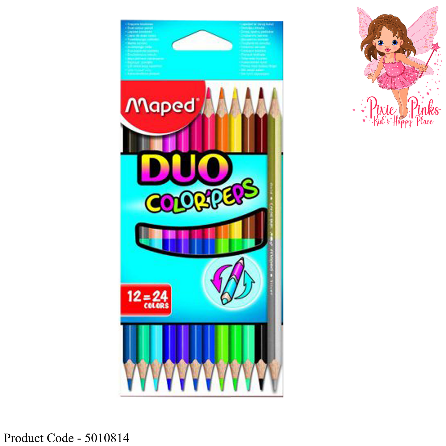 12 Color Pencils