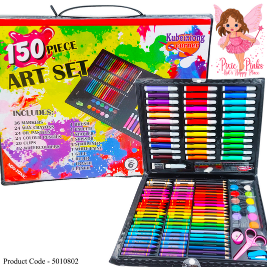 150 Piece Art Set for Kids