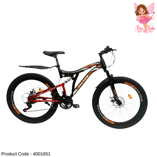 Jaytek Phanther Bicycle – Available in 24” & 26” with Dual Index Shifter & High-Dual Wall Rims