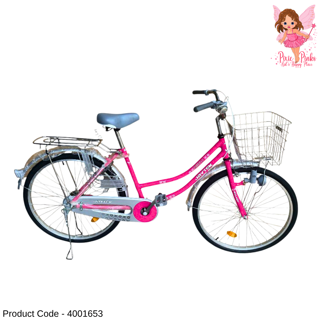Jaytek Firefly 26” Girls Bicycle – With BB Cartridge, Lock & Dynamo