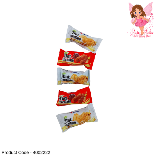 Oat Chocolate Snack Bar – Original & Chocolate Flavours | Crunchy Oat Cereal Treat (1pc)
