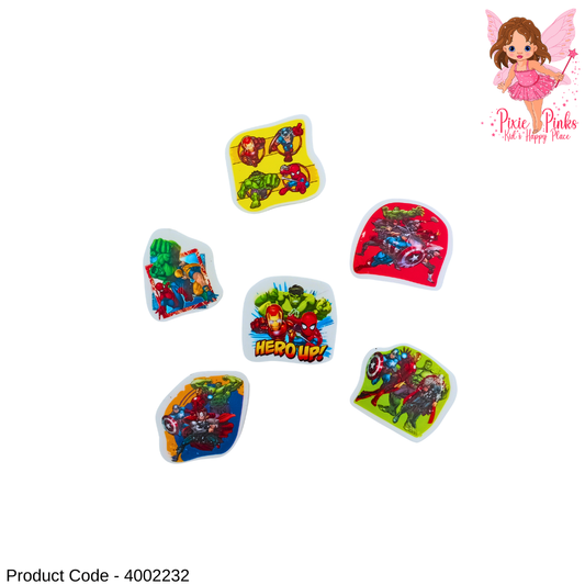 Cute Superhero Eraser for Kids – Cartoon Hero School Stationery