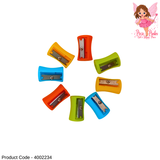 1PC Colorful Pencil Sharpener for Kids – Single Hole School Stationery Sharpener