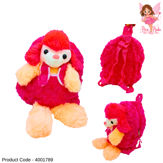 Cute Fluffy Sheep Kids Backpack – Soft Plush School Bag for Toddlers & Little Girls/Boys