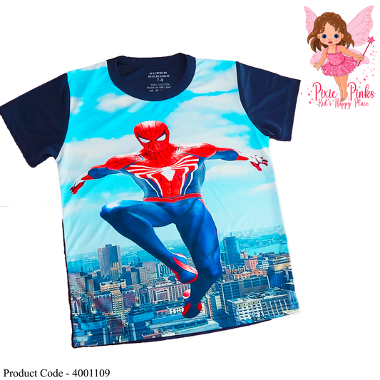 Pixie Pinks Spider-Man Kids' T-Shirt