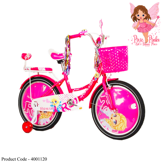 Pixie Pinks Princess Girls' Bicycle – 20-Inch Wheels