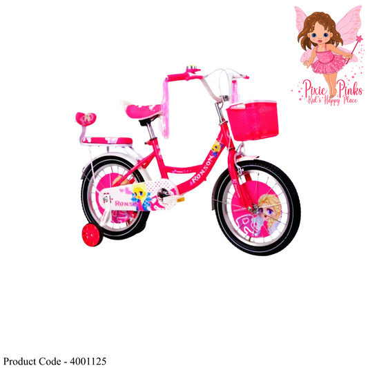 Pixie Pinks Ronson Barby Kids' Bicycle – 12-Inch Wheels