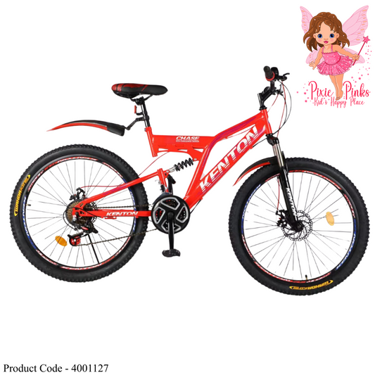 Pixie Pinks 26-inch Kenton Chase mountain bike.