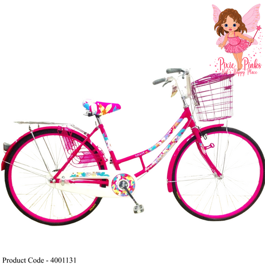 Pixie Pinks Women's City Bicycle – 26-Inch Wheels