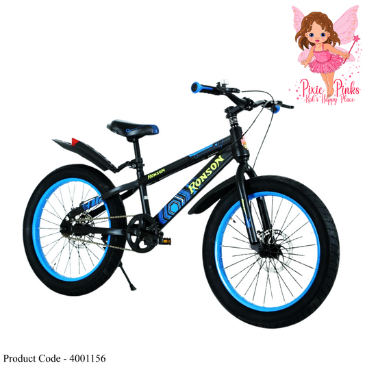 Pixie Pinks Ronson Double Disk Blue Rim Kids' Mountain Bike – 20-Inch