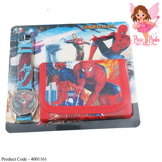 Spider Hero Watch & Wallet Set