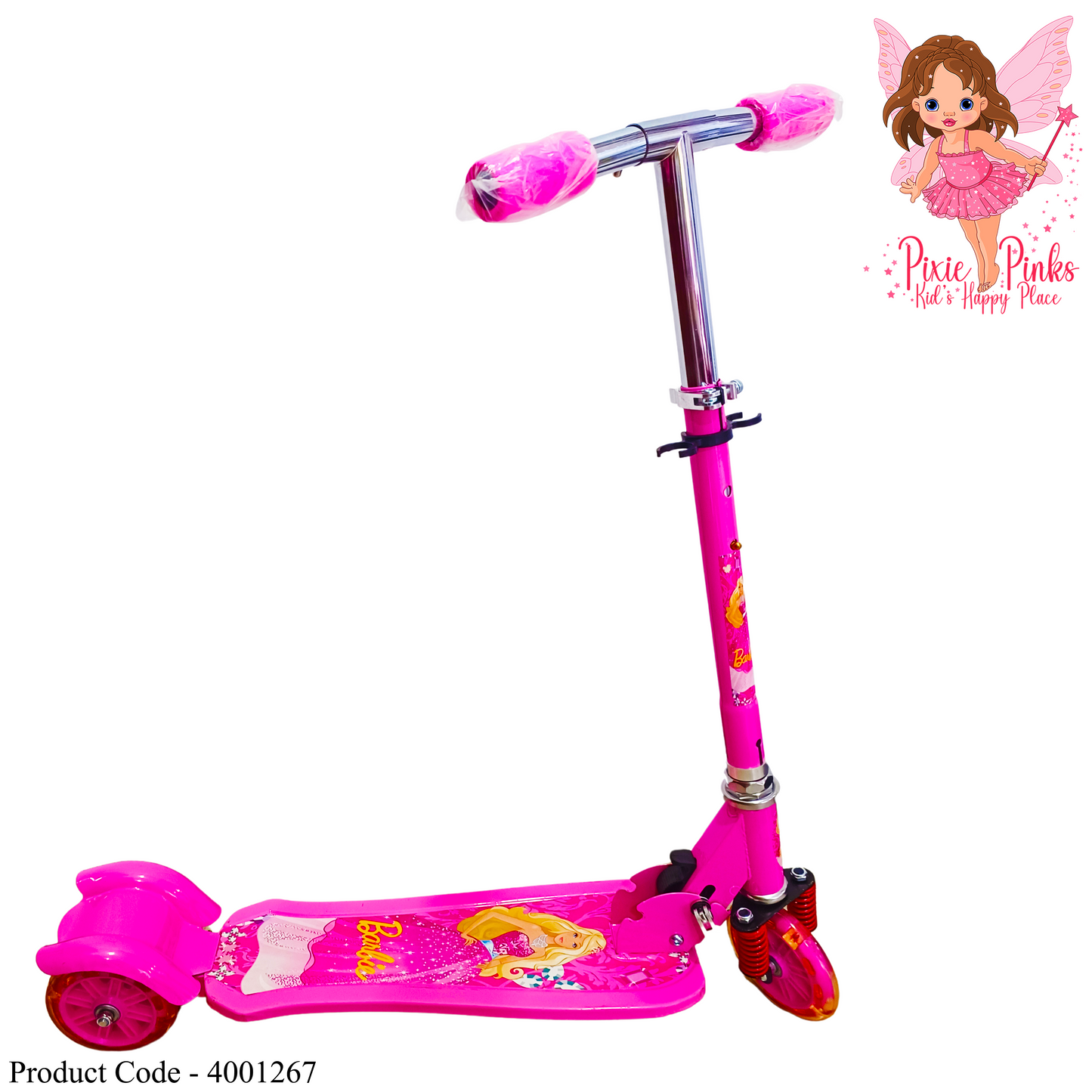 Barbie-Themed Kids’ Scooter –
