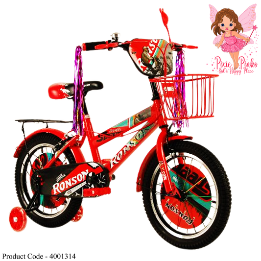 Ronson Speed Star Kids Bicycle – Red Edition (12" & 20")