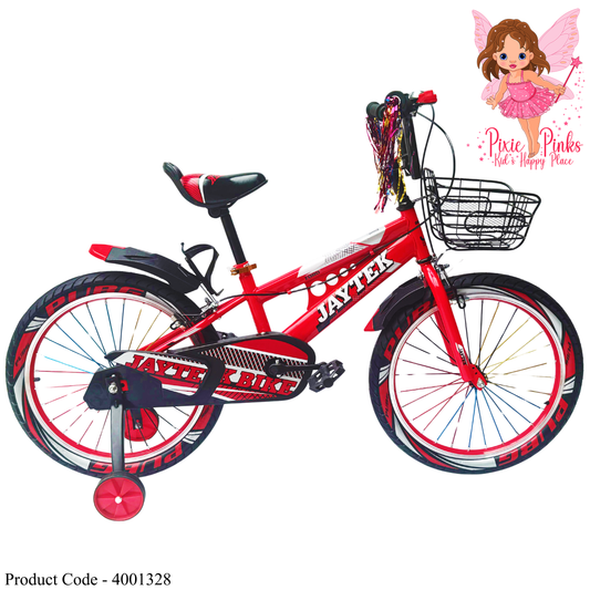 Jaytek Red Racer Kids Bicycle – Available in 12", 16", & 20" Sizes