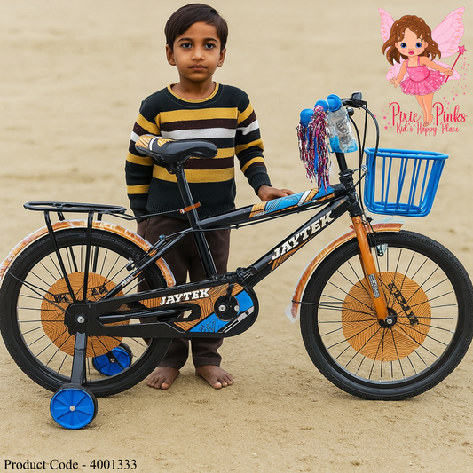 Jaytek Midnight Racer Kids Bicycle | Size 12", 16", 20"