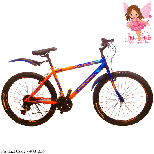 Kenton Navigator 26” Mountain Bike – Dual Tone (Blue & Orange)
