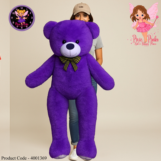 Giant Purple Teddy – 5 Feet Hug Buddy