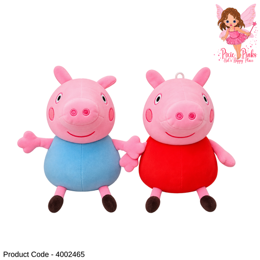 29cm Peppa Pig Soft Toy for Kids – Cute Plush Stuffed Toy | 1Pc