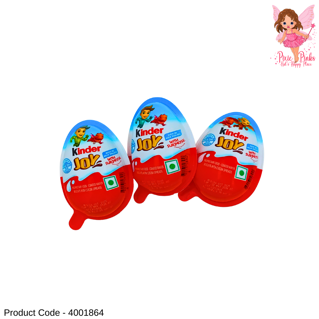 Kinder Joy Chocolate Egg 20g – Delicious Treat with Toy Surprise for Kids